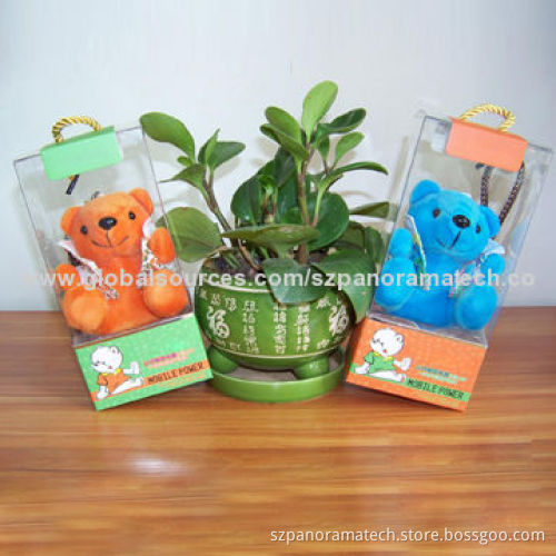 Toy bear power bank for gift